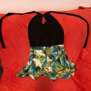 Vacation Romper Shorts Size 1X (14/16) NWOT